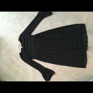 Plaid babydoll dress